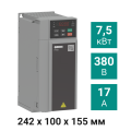 Преобразователь частоты ПЧВ3-7К5-В [М01] 7,5 кВт 380 В