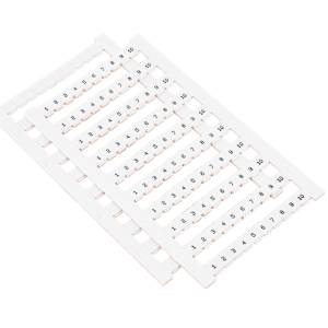 Маркировка пружинных клемм 4 мм², 21-30 (упак. 100 шт.)